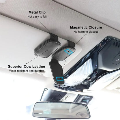Magnetic Sunglasses Car Holder