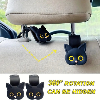 Cute Cat Car Hooks