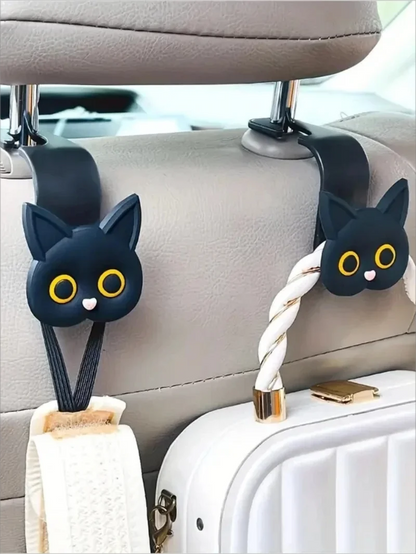 Cute Cat Car Hooks